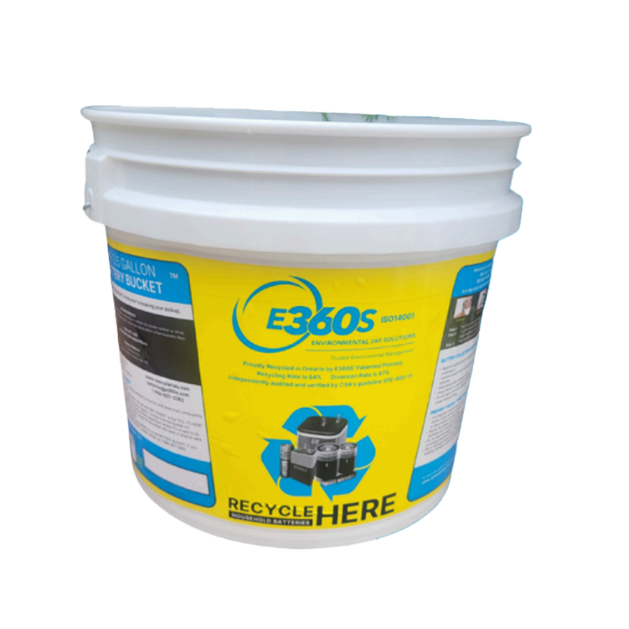 E360S 3.5 Gallon Courier Battery Bucket