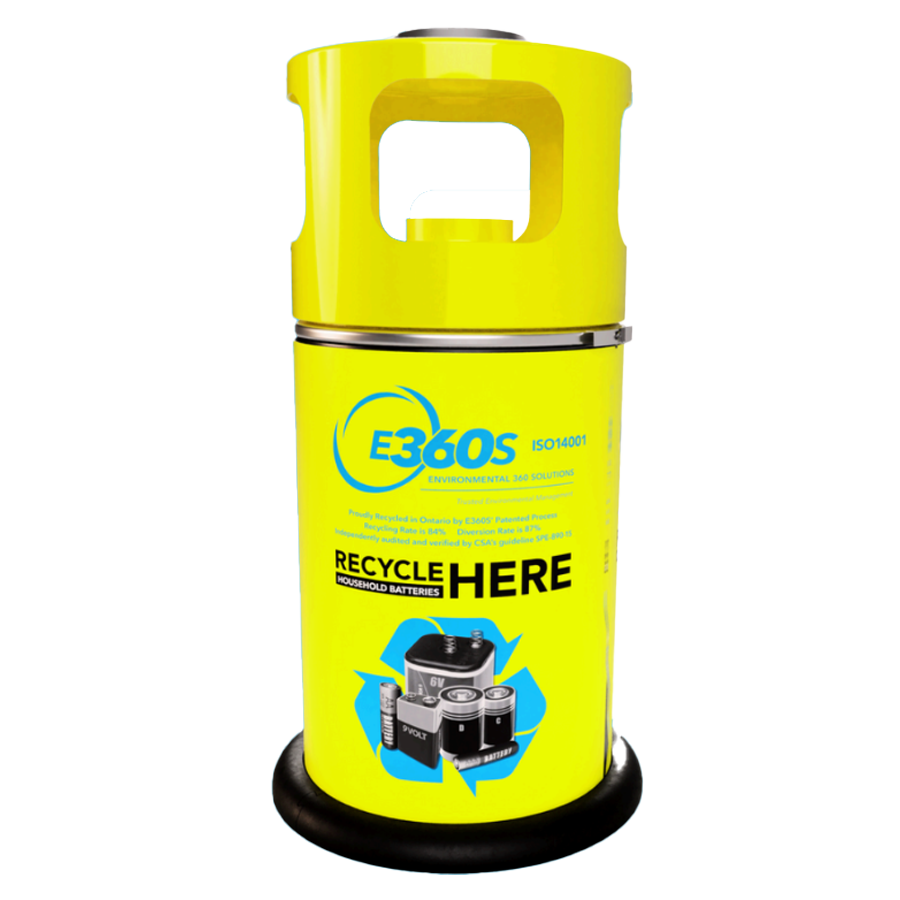 E360S 30 Gallon Outdoor Smart Battery Drum
