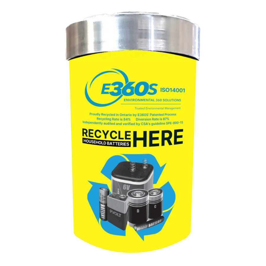 E360S 30 Gallon Indoor Smart Battery Drum