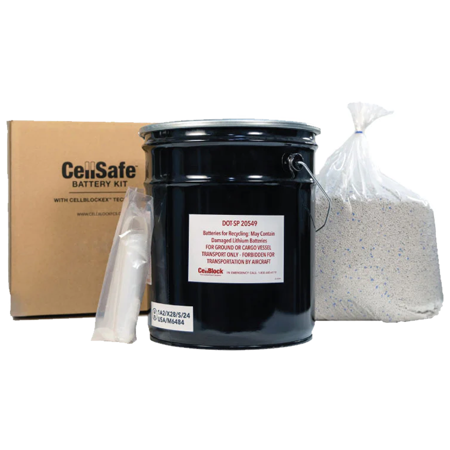 E360S 5 Gallon DDR Courier Battery Bucket Kit
